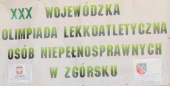 Olimpiada Lekkoatletycza w Zgórsku.