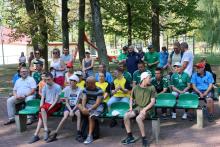 Turniej Bocce w DPS w Zgórsku. (Foto: archiwum Starostwa Powiatowego w Kielcach)